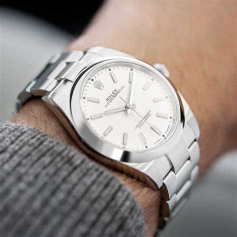 rolex oyster perpetual 39 white forum|39 mm rolex.